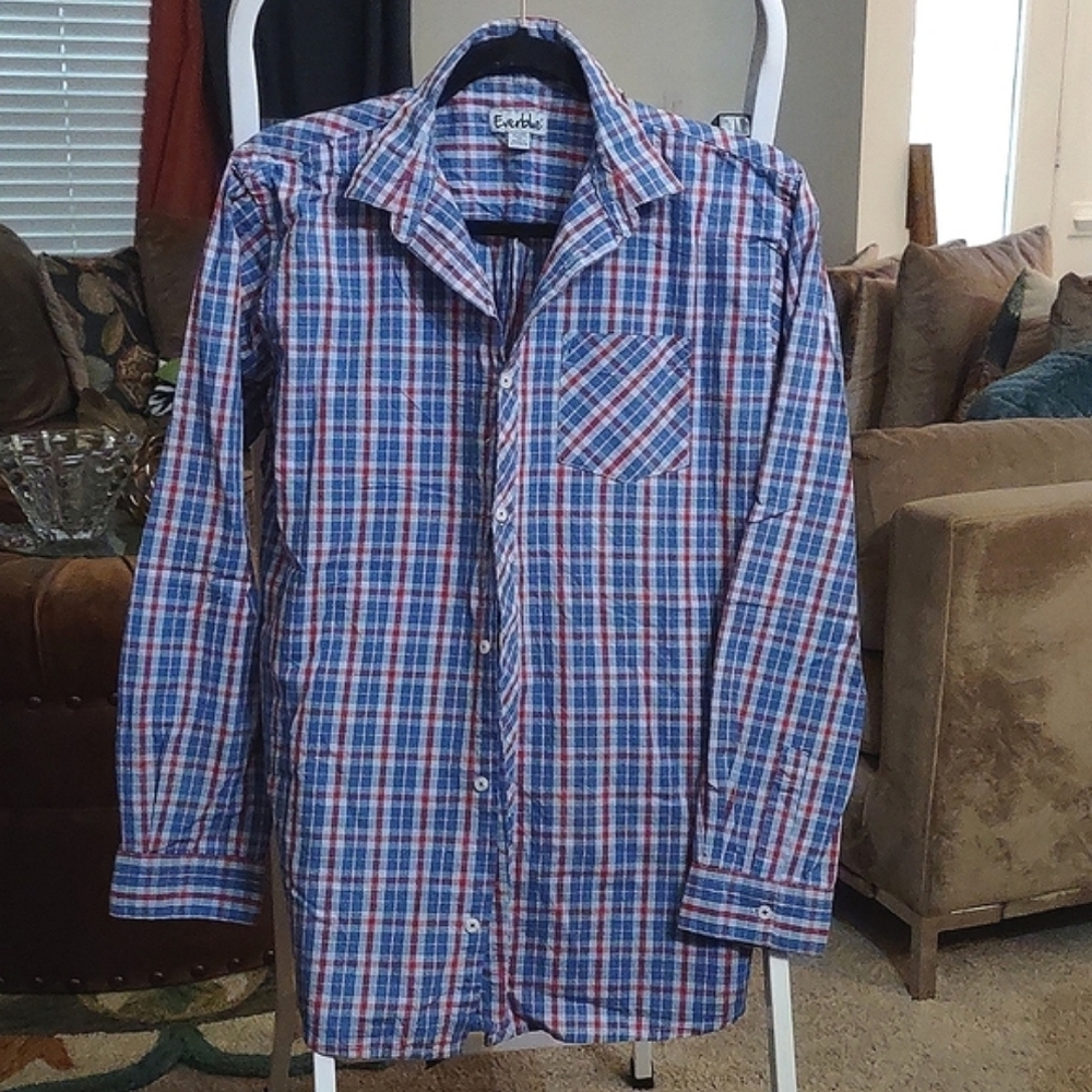 EVER BLUE Longsleeve Button Down Shirt